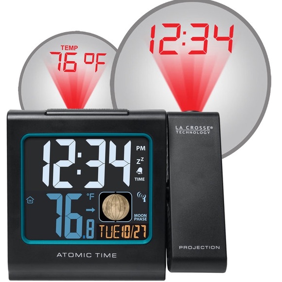 La Crosse Technology Other - La Crosse Technology Automatic Projection Alarm Clock
